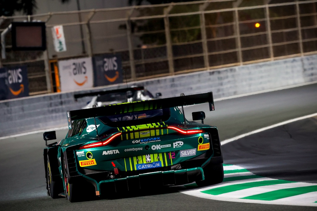 Sebastian Øgaard afsluttede 2024 med GT3-podie i Jeddah.
(Foto: SRO Motorsports Group)